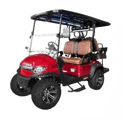 Coche con buggy eléctrico estrecho